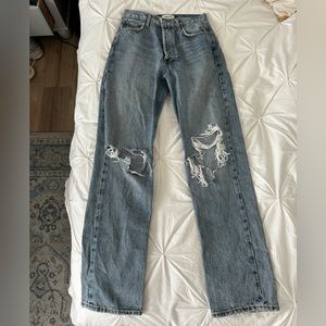 Agolde high rise 90s pinch waist